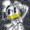 Disney Friends Donald Duck Thinking iPhone 13 Pro Max Clear Case